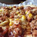 鷲のマークのたまこ's cooksnap of when they made 照り焼きチキンピザ((トッピング)).