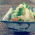 1987yurin's cooksnap of when they made さっぱり☆キャベツ塩麹和え.