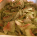 あねさん②'s cooksnap of when they made すいかのエコ☆皮ごま和えサラダ☆.