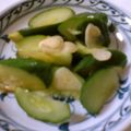 我が家でベーカリー's cooksnap of when they made 夏にオススメ！スタミナニンニクきゅうり.