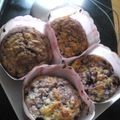 かーぷぅ's cooksnap of when they made ブルーベリーのマーブルマフィン.