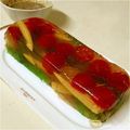 PEONYTREE's cooksnap of when they made 夏野菜のテリーヌ☆パプリカ添え.