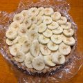 same's cooksnap of when they made バナナとカスタードのタルト.