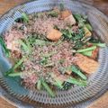 Afptetuyayamamoto's cooksnap of when they made ♧小松菜と薄揚げ炒めておかかまぶっシー.