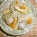 白いぐれーぷ's cooksnap of when they made 白菜と厚揚げの煮浸し→翌日シチュー.