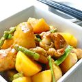 jenis's cooksnap of when they made 焼肉のたれで手羽元と新じゃがの甘辛煮.