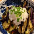 あけちゃ0603's cooksnap of when they made 揚げなすの冷やしポン酢煮浸し.