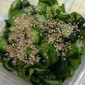 ラリー＆サラ's cooksnap of when they made きゅうりとわかめの酢の物.