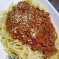 sanama0826's cooksnap of when they made 生トマトで♪野菜たっぷりミートソース.