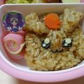 RinKyo's cooksnap of when they made 簡単☆キャンディかまぼこ♪（キャラ弁）.