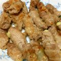 のんてこ's cooksnap of when they made ■豚バラ青じそくるくるロール■.