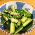 エピコット's cooksnap of when they made ゴマ油とニンニクでたたききゅうり☆.