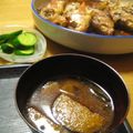 チコリママ's cooksnap of when they made 揚げナスの♪赤出汁.