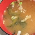 きらり流れ星's cooksnap of when they made ゴーヤチャンプルなお味噌汁.