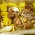 ruruyun's cooksnap of when they made 鶏肉とジャガイモのオーブン焼き♪.
