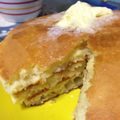 shioinu's cooksnap of when they made バナナとヨーグルトのパンケーキ.