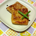 キョク's cooksnap of when they made 和風～味噌のお揚げさん.