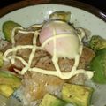 akko617's cooksnap of when they made アボカド豚丼.