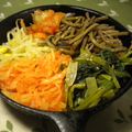 大魔女's cooksnap of when they made 南部鉄器de石焼きビビンバ.