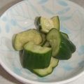 きらり流れ星's cooksnap of when they made きゅうりの浅漬け.