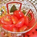 noufumama's cooksnap of when they made ギュギュッと塩絞りミニトマトのオイル漬け.