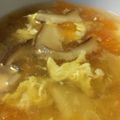 まめぽ's cooksnap of when they made 干ししいたけトマトの酸辣湯.