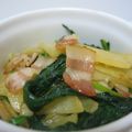 マニー's cooksnap of when they made ほうれん草のじゃがバターチーズ炒め.