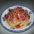 ろこちょん's cooksnap of when they made トマトと生ハムのさっぱり冷製パスタ.