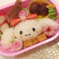 桃虎mama's cooksnap of when they made カンタンキャラ弁シナモロール.