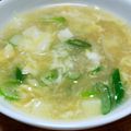 TomoGoQoo's cooksnap of when they made えのきと豆腐の玉子スープ.