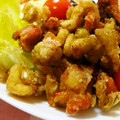 mmameco's cooksnap of when they made ゴーヤのワタのかき揚げ.