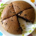 Clarimemo's cooksnap of when they made 卵不要deおからケーキ『ココア＆あずき』.