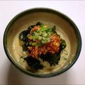 莉紅花's cooksnap of when they made 韓国風＊豆乳とキムチの冷やしうどん♪.