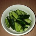ともhaha's cooksnap of when they made 胡瓜の梅肉和え☆.