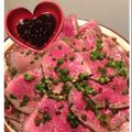 チビひなちゃん's cooksnap of when they made クリスマス♡ローストビーフに即席タレ♪.