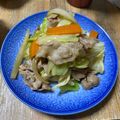 ★ゴンぎつね★'s cooksnap of when they made 【楽めし】豚とキャベツのスタミナ炒め.
