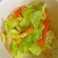 makomicky's cooksnap of when they made キャベツのごま油和え.