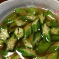家事苦手主婦's cooksnap of when they made 冷やして美味しい！オクラの煮浸し.