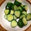 あいたん79's cooksnap of when they made きゅうりの簡単ニンニク風味ごま油漬け.