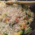 みなライフ's cooksnap of when they made 水菜のしゃきしゃきチャーハン.