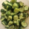 お料理苦手ママン's cooksnap of when they made キュウリ大量消費！焼酎わさび漬け.