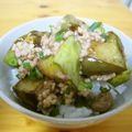 はっぴぃchan's cooksnap of when they made 美味しいよ！ナスのひき肉あんかけ☆.
