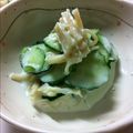mino622's cooksnap of when they made ●材料３つ☆ホタテ缶ときゅうりのサラダ●.