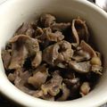 mihonakari's cooksnap of when they made 砂肝のポン酢炒め.