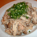 monemaruku's cooksnap of when they made しらたきときのこの明太子あえ.