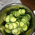 柏木要's cooksnap of when they made ごま油香るしゃきしゃききゅうり.