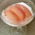 ないすばでぃ's cooksnap of when they made ＊桃のコンポートのヨーグルト添え＊.