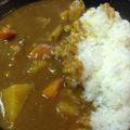 るあう's cooksnap of when they made ◆鶏胸肉のガーリックカレー.