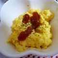 ruhluh's cooksnap of when they made クリームチーズオムレツ.