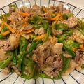 おしお35's cooksnap of when they made 簡単！豚こまで青椒肉絲.